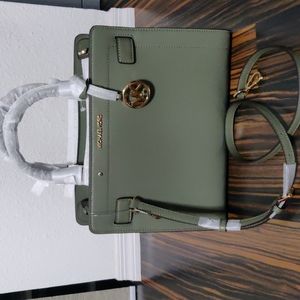 Michael Kors Rayne Medium Saffiano Leather Satchel** NWT**